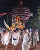 Palaki Utsava up to Shri Durgaparameshwari Temple, Baddukuli Chitrapur Eka Jyotisha Samiksha, a Presentation by Dr Vivek Balse (Pic Courtesy Shri Dinesh Karkal)